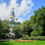 Die Russische Kirche "Sveti Nikolay Mirlikiiski"