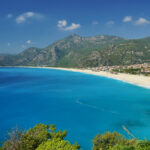 Blick auf den wunderschönen Ölüdeniz Strand