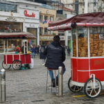 Leckere Simit - Sesamkringel aus Hefeteig