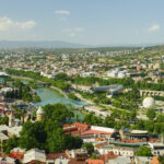 Hübscher Ausblick auf Tiflis