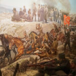 Geschichtliche Erzählungen in Form von Gemälden im Atatürk Müzesi