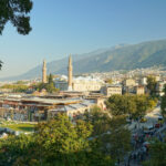 Blick auf die Ulu Cami (Grosse Moschee)