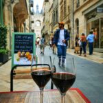 Ein Glas Rotwein darf in Bordeaux - trotz der hohen Preise - natürlich nicht fehlen 🍷